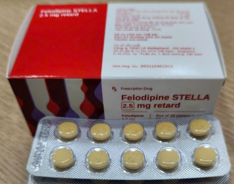 Thuốc Felodipine Stella Retard kiểm soát tăng huyết áp