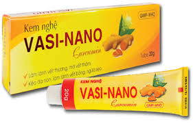 Kem nghệ Vasi-Nano ngăn ngừa các loại mụn, làm lành các vết sẹo nhanh chóng (Hộp 1 Tuýp x 20g)
