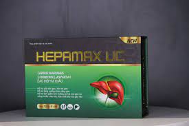 Hepamax Uc hỗ trợ giải độc gan, bảo vệ gan, hỗ trợ tăng cường chức năng gan (Hộp 12 vỉ x 5 viên)
