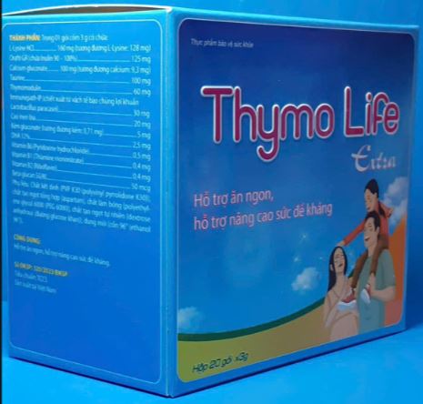 THYMO LIFE EXTRA tăng cường hệ thống miễn dịch, nâng cao sức đề kháng