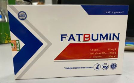 Fatbumin giúp bổ sung Albumin và các Acid amin thiết yếu cho cơ thể