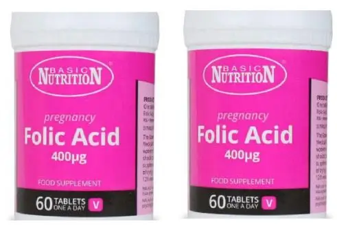 Thuốc Folic acid 400 nutrition cải thiện những rối loạn lóa mắt, chóng mặt, xanh xao do thiếu máu