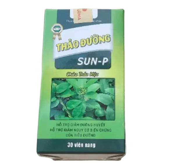 TPBVSK Thảo Đường Sun-P Hỗ Trợ Giảm Đường Huyết