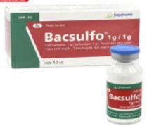 Thuốc bột pha tiêm Bacsulfo 1g/1g được dùng trong điều trị nhiễm khuẩn
