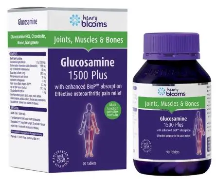 VIÊN GLUCOSAMINE 1500 PLUS H/30V (WITH ENHANCED BIOP) HỖ TRỢ THOÁI HÓA KHỚP