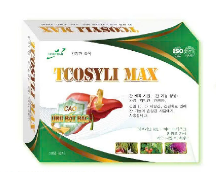 TCO Syli Max - Hỗ Trợ Mát Gan, Giải Độc Gan, Viêm Gan Gan Nhiễm Mỡ | TCOPHAR