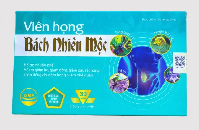 TPBVSK Viên Họng Bách Nhiên Mộc