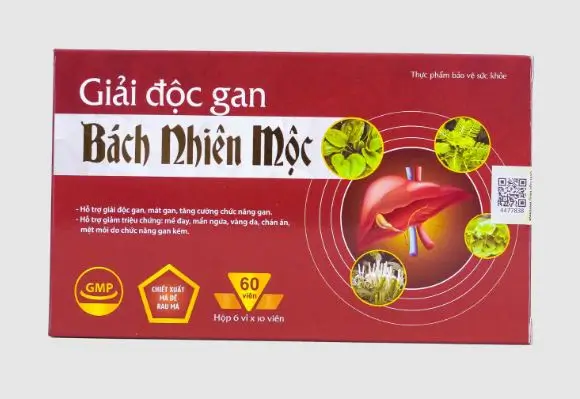 TPBVSK Giải Độc Gan Bách Nhiên Mộc