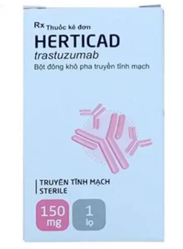 Thuốc Herticad điều trị ung thư vú ung thư dạ dày