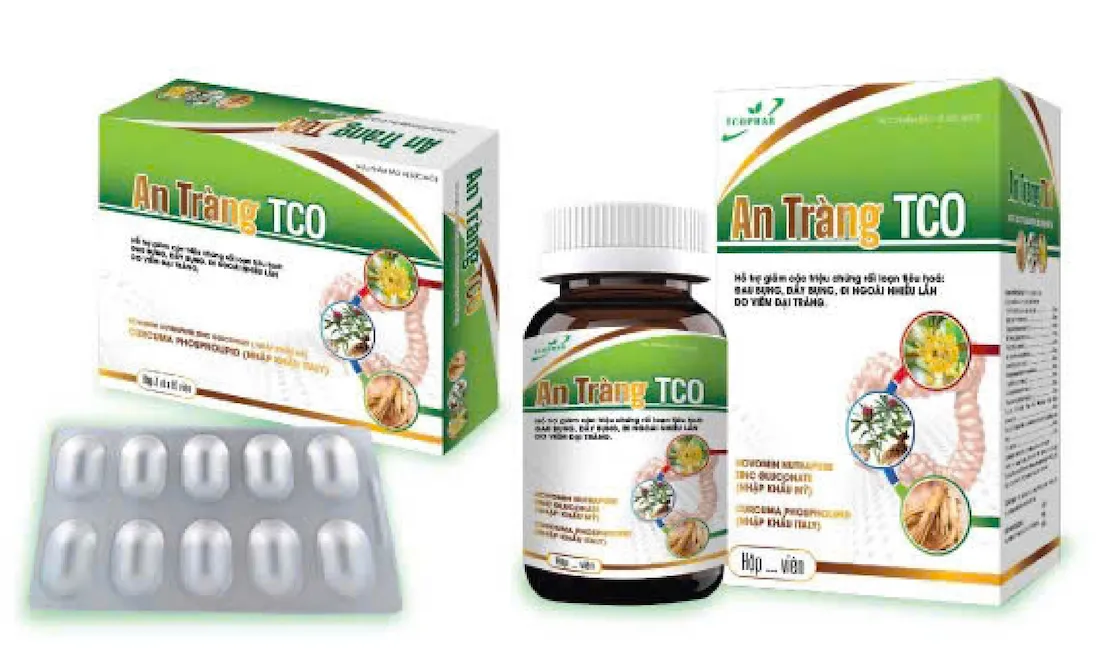 An Tràng TCO - Hỗ Trợ Tiêu Hóa, Đầy Bụng, Khó Tiêu, Rối Loạn Dạ Dày | TCOPHAR