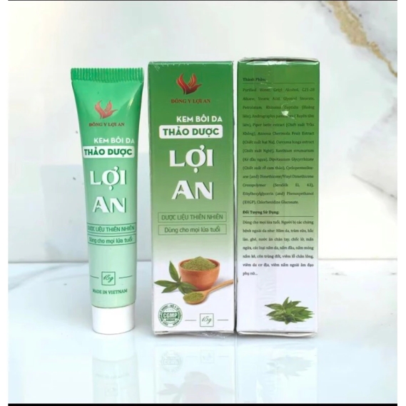 Kem Bôi Da Lợi An Thảo Dược – Điều trị chàm sữa, hăm tã, nấm ngứa hiệu quả