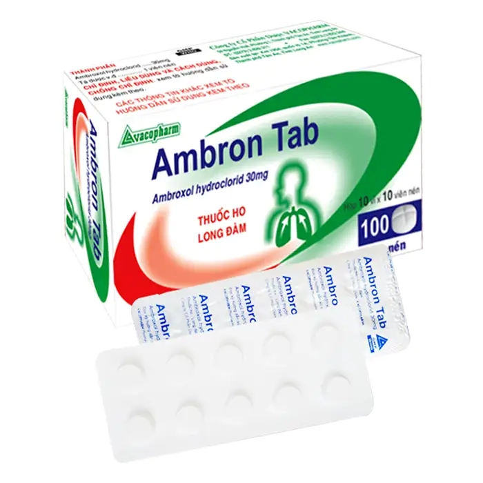 Ambron Tab 30mg Vacopharm (10 vỉ x 10 viên)