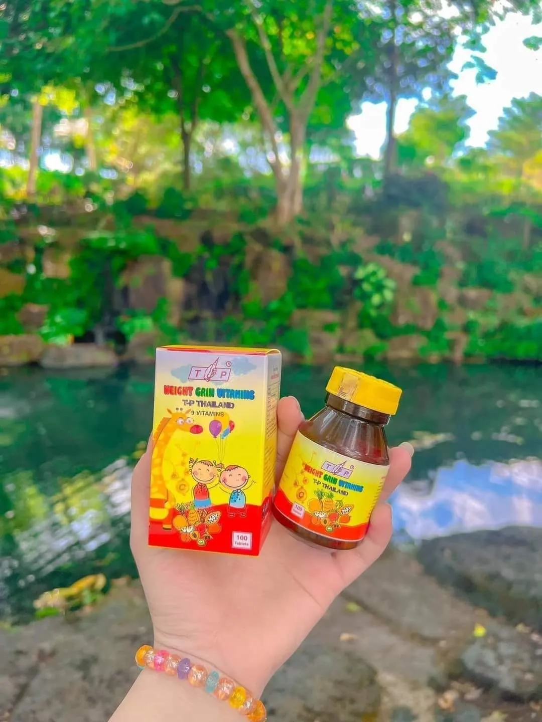 Viên Uống Tăng Cân 9 Vitamin Thái Lan TP – Kích thích ăn ngon, tăng cân an toàn cho trẻ em và người lớn