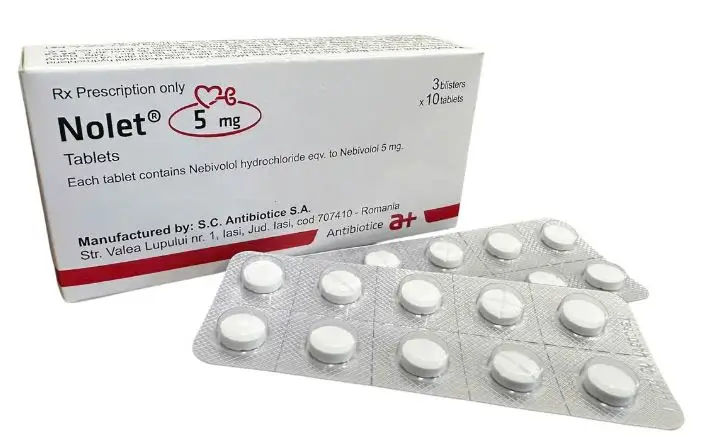 Thuốc Nolet 5mg điều trị tăng huyết áp