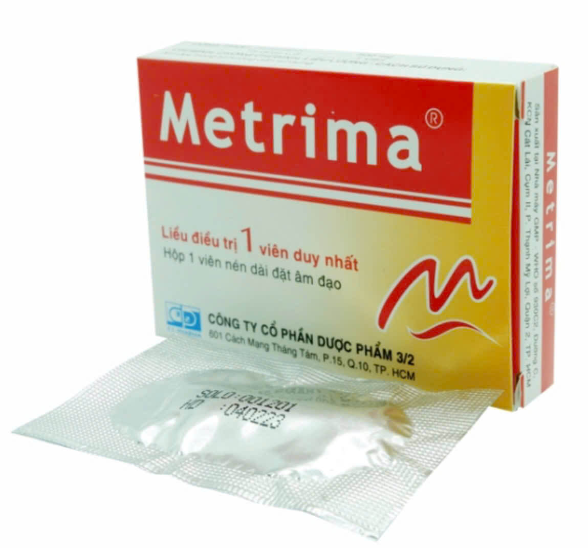 Thuốc phụ khoa Metrima 500mg