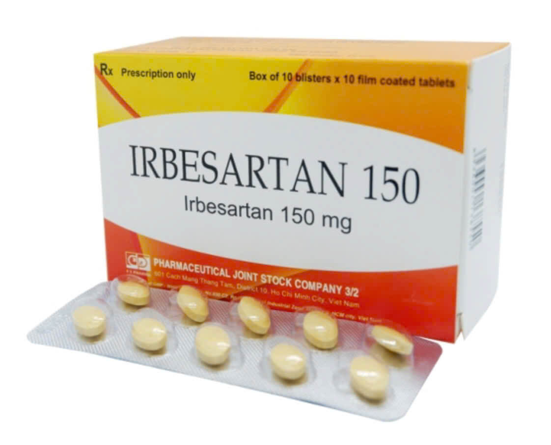 Hạ huyết áp Irbesartan 150 F.T.Pharma
