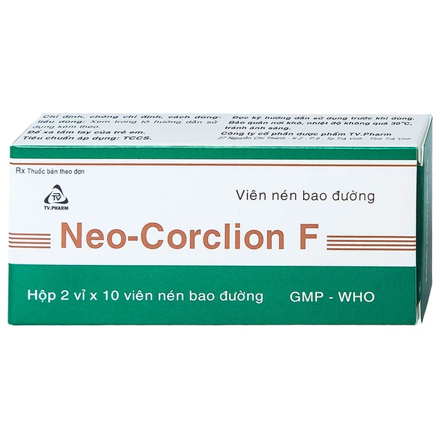 Neo-Corclion F – Giảm Ho, Long Đờm, Dễ Thở Hơn