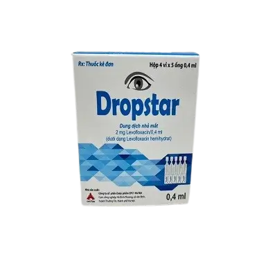 Thuốc nhỏ mắt Dropstar hộp 4 vỉ x 5 ống 5ml