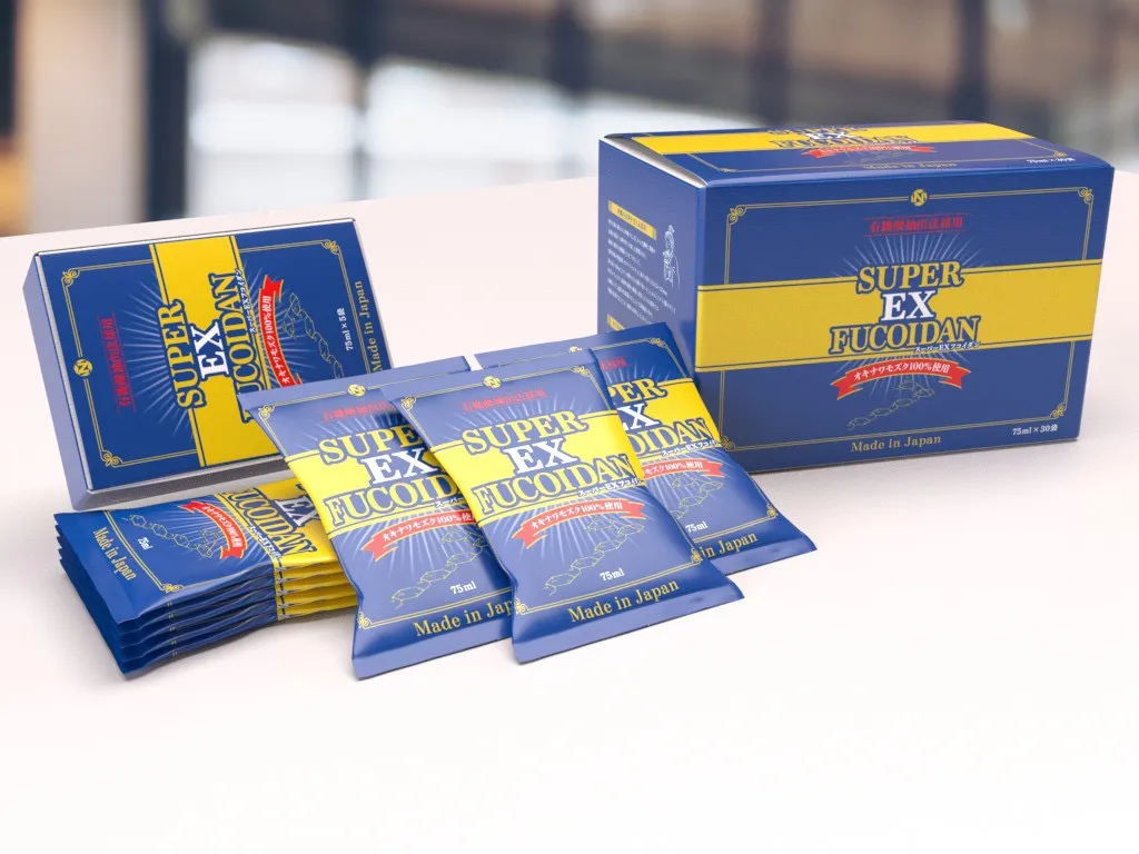 Super EX Fucoidan - Hỗ Trợ Điều Trị Và Ngăn Ngừa Ung Thư | 75ml x30 Gói | Chính Hãng Nhật Bản