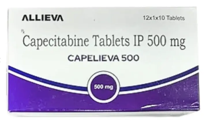 Capelieva 500mg Điều trị ung thư vú