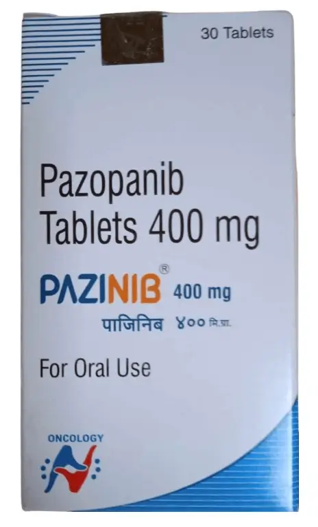Pazinib 400mg Điều trị ung thư biểu mô tế bào thận giai đoạn muộn
