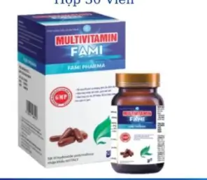 Viên Uống Bổ Sung Vitamin Tăng Cường Đề Kháng Multivitamin Fami Hộp 30 Viên