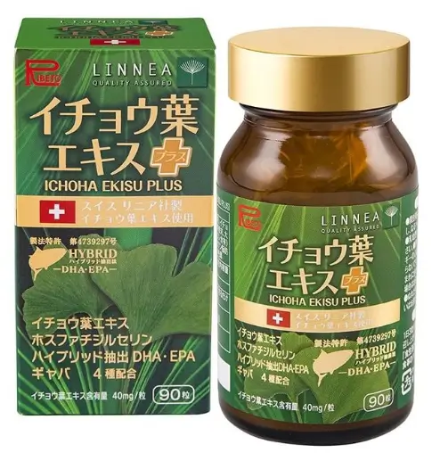 TPCN - ICHOHA EKISU PLUS (90 viên) – Tăng cường tuần hoàn não