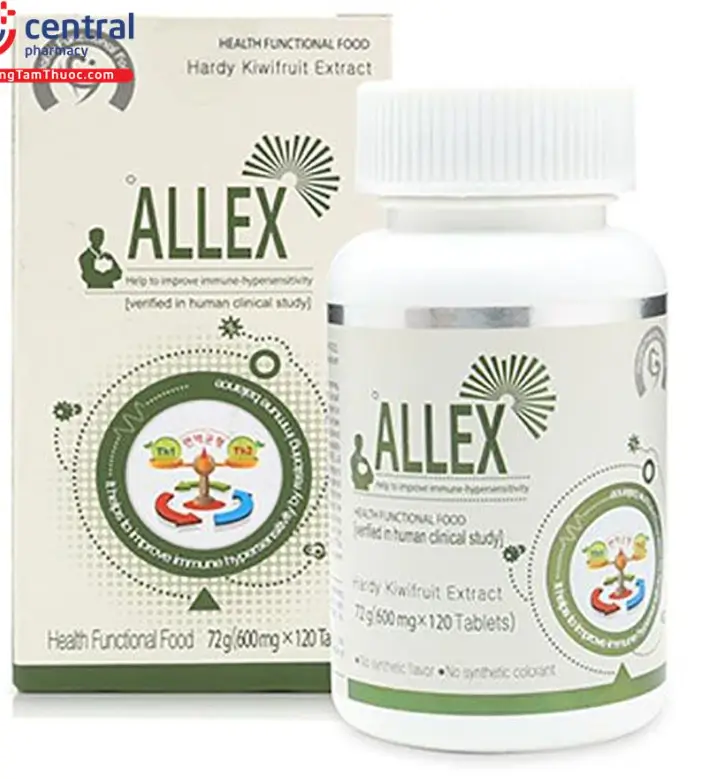 ALLEX cải thiện tình trạng quá mẫn miễn dịch
