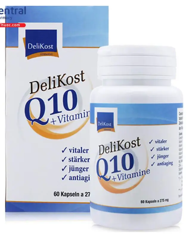 DeliKost Q10 + Vitamine tăng cường năng lượng tế bào, làm chậm lão hóa