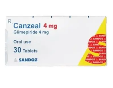 Thuốc Canzeal 4mg Sandoz điều trị đái tháo đường típ 2