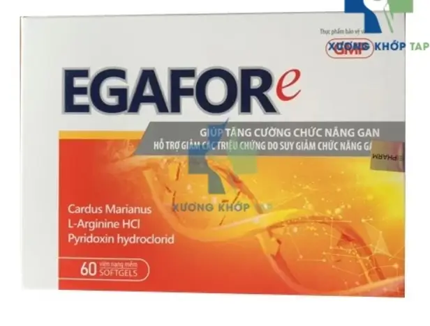 Egafore - Hỗ trợ tăng cường chức năng gan