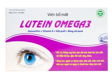 Viên uống bổ mắt Lutein Omega3 Dolexphar