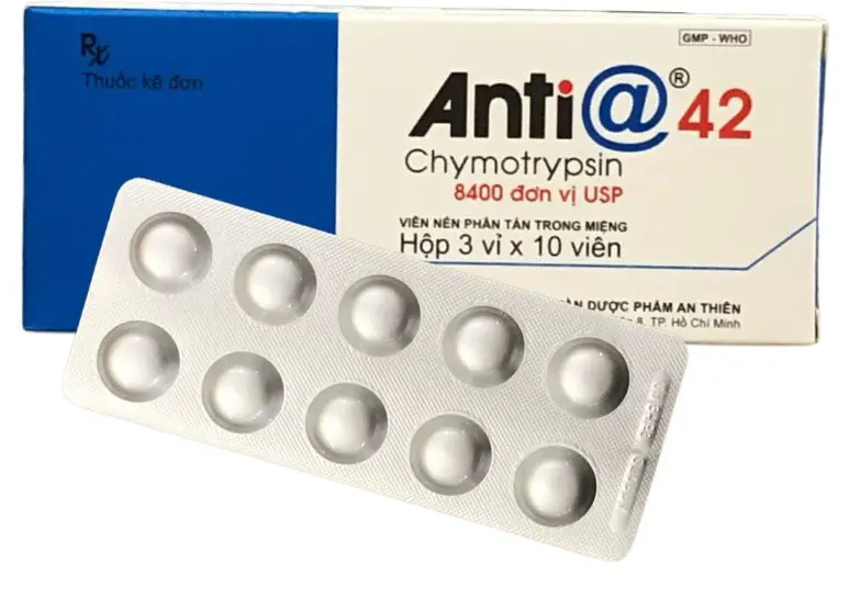 Anti@42 điều trị phù nề sau chấn thương hoặc sau khi tiến hành phẫu thuật