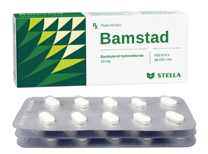 Bamstad Stella điều trị hen suyễn, co thắt phế quản hoặc tắc nghẽn đường hô hấp