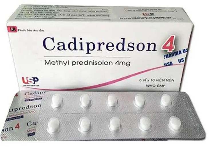Cadipredson 4 chống viêm, chống dị ứng