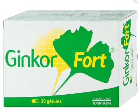 Thuốc Ginkor Fort điều trị suy tĩnh mạch bạch huyết (3 vỉ x 10 viên)