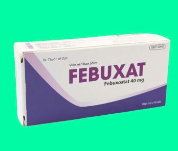 Thuốc Febuxat 40mg điều trị bệnh gout