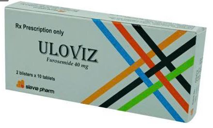 Thuốc Uloviz 40mg Slavia Pharm điều trị bệnh tăng huyết áp