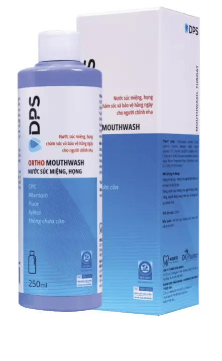 Nước súc miệng DPS Ortho Mouthwash