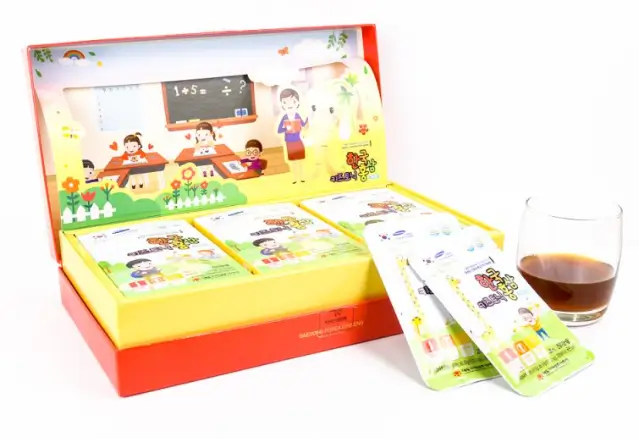 Hồng sâm trẻ em 6-13 tuổi (20ml*30 gói) – Daedong