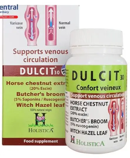 Thuốc Dulcit ngăn ngừa và cải thiện triệu chứng suy giãn tĩnh mạch mạn tính