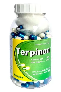 Terpinon Vacopharm 200 viên - Thuốc ho, long đàm