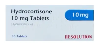 Hydrocortisone 10mg Tablets Resolution 3 vỉ x 10 viên