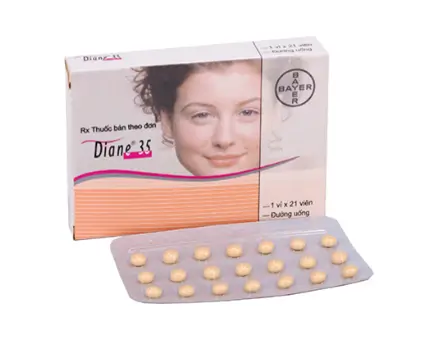 Diane 35mg hộp 1 vỉ x 21 viên nén Bayer Đức