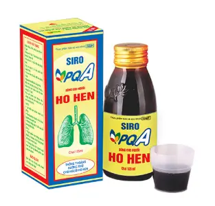 Thực phẩm bảo vệ sức khoẻ Siro PQA - Dùng cho người Ho hen (125ml)
