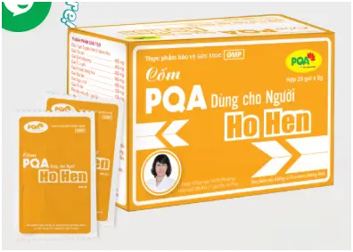 Cốm PQA dùng cho người ho hen