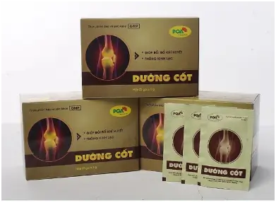 Dưỡng Cốt PQA Giúp Bồi Bổ Khí Huyết Thông Kinh Lạc Và Hỗ Trợ Giảm Đau Nhức Xương Khớp Hộp 25 Gói