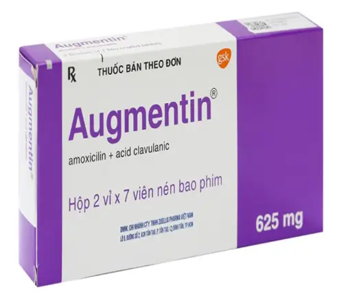 Augmentin ES 642.9 mg/5 mL điều trị nhiều loại nhiễm trùng do vi khuẩn