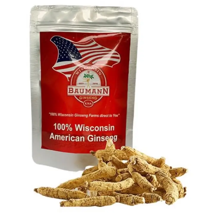 Nhân sâm Mỹ Baumann Wisconsin Nguyên Củ 50g