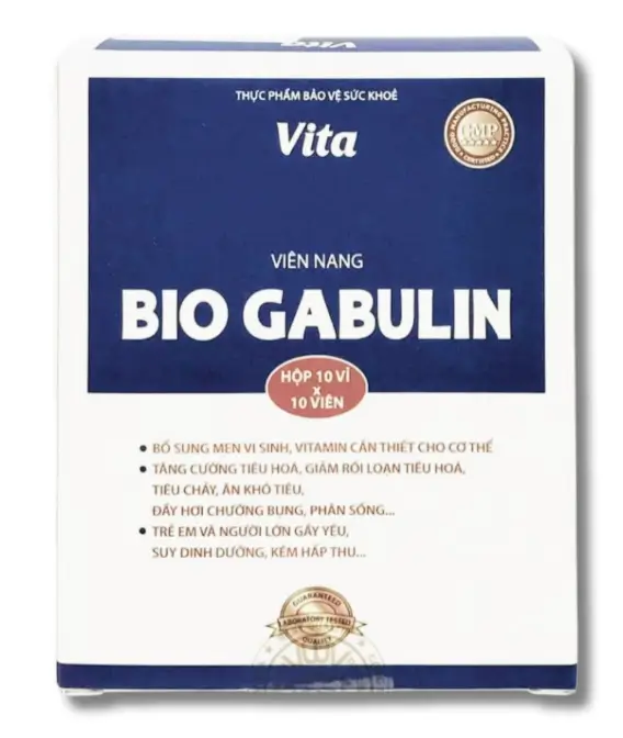 Bio Gabulin – Bổ sung men vi sinh, acid amin